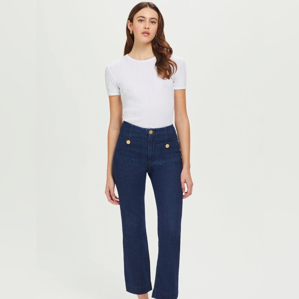Anthropologie Classic Blue‎ Women's Jeans size 24p nwt